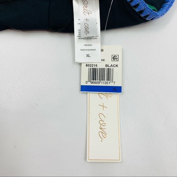 Salt & Cove Tropic Glow Embroidered Edge Swimsuit - Picture 10 of 10